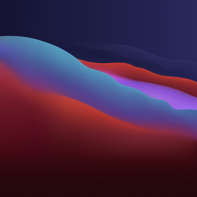 Big Sur dark wallpaper