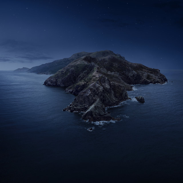 Catalina dark wallpaper