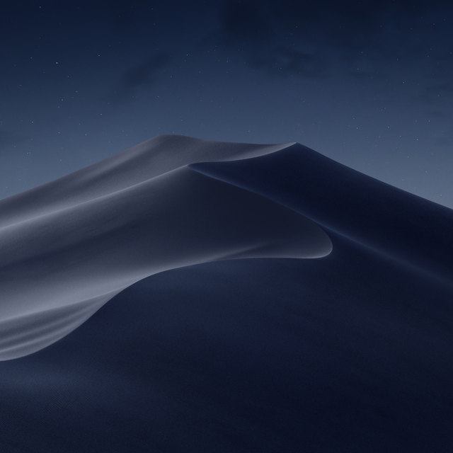 Mojave dark wallpaper
